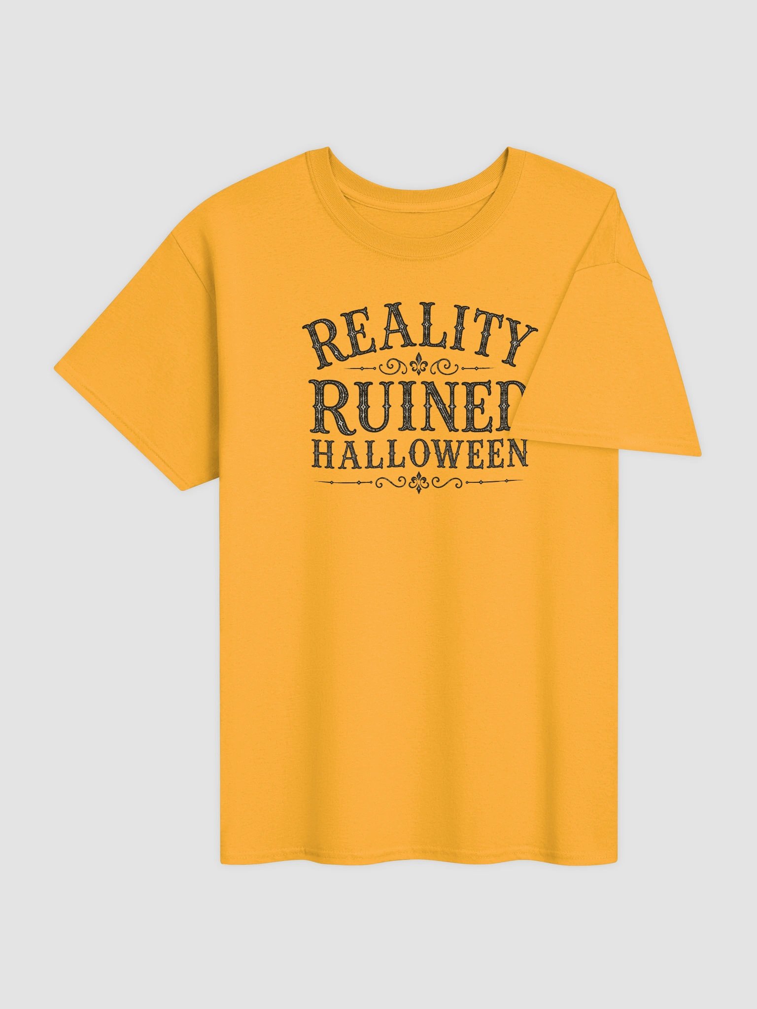 REALITY RUINED HALLOWEEN Unisex Cotton Heavyweight T-Shirt product image (4)