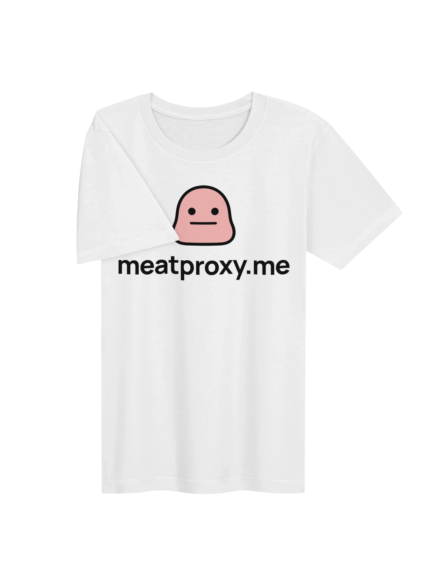 meatproxy.me Logo Tee (White) thumbnail 3