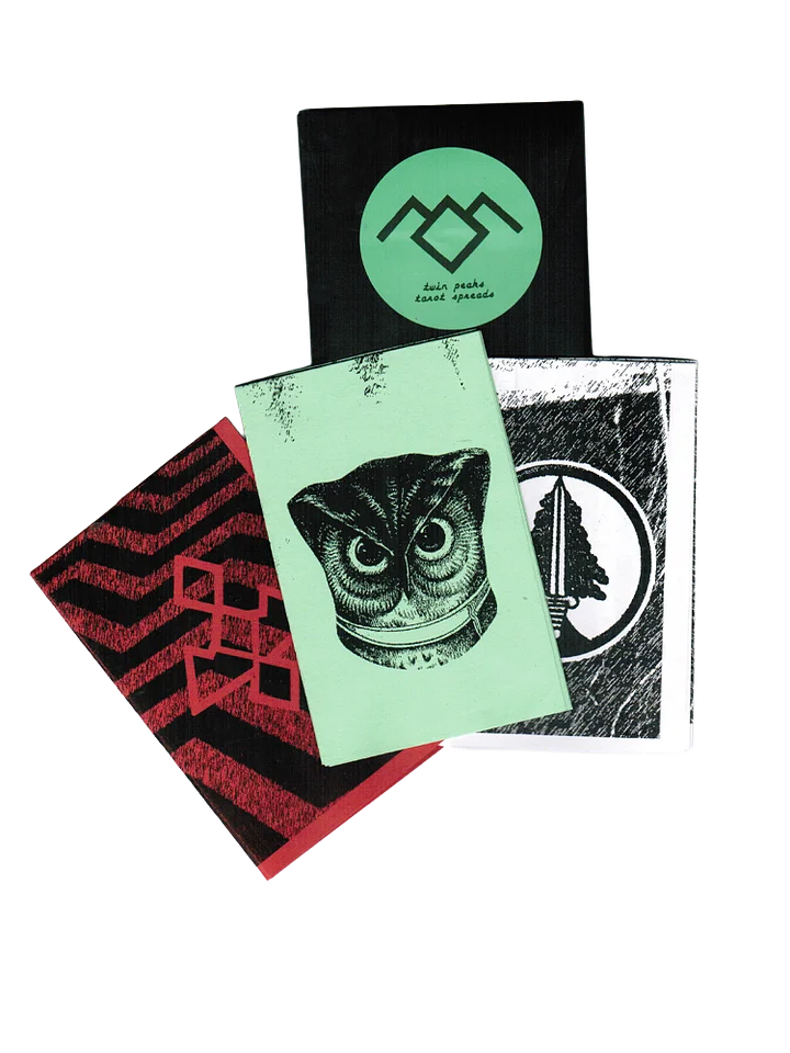 Twin Peaks Tarot Spreads minizine 3-pack product image (1)
