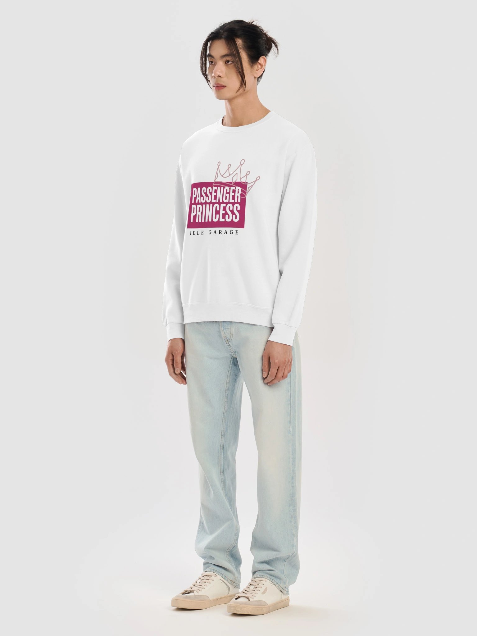 Idle Garage Passenger Princess Sweatshirt product image (3)