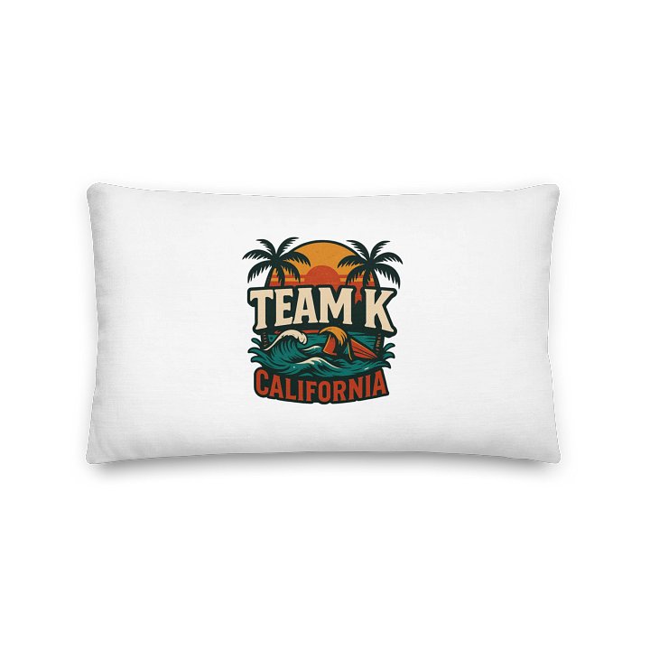 TEAM K CALIFORNIA Pillow product image (2)