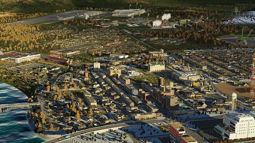 A small town/rural mountain community I’ve been building in @citiesskylines 2 the past week. NO post edits or filters, all us...