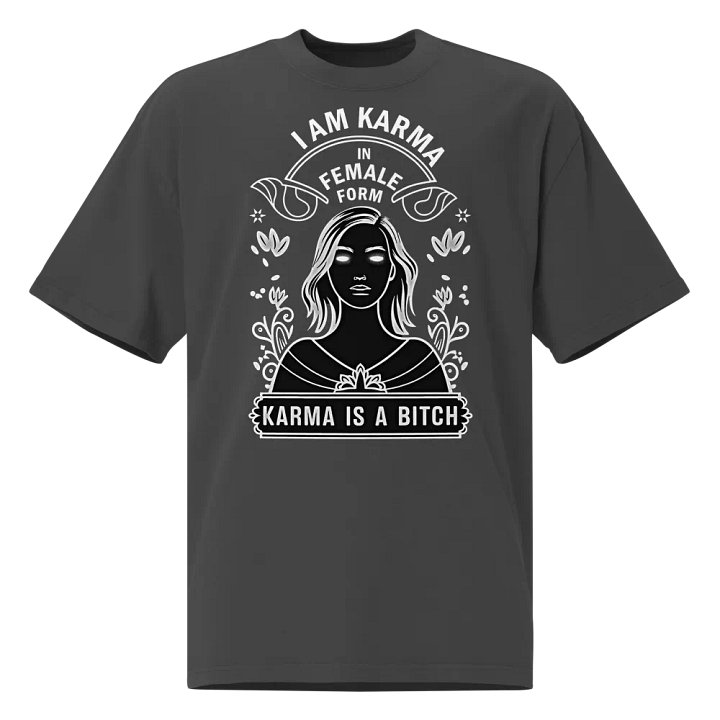 Karma's Gaze Oversized Tee product image (1)