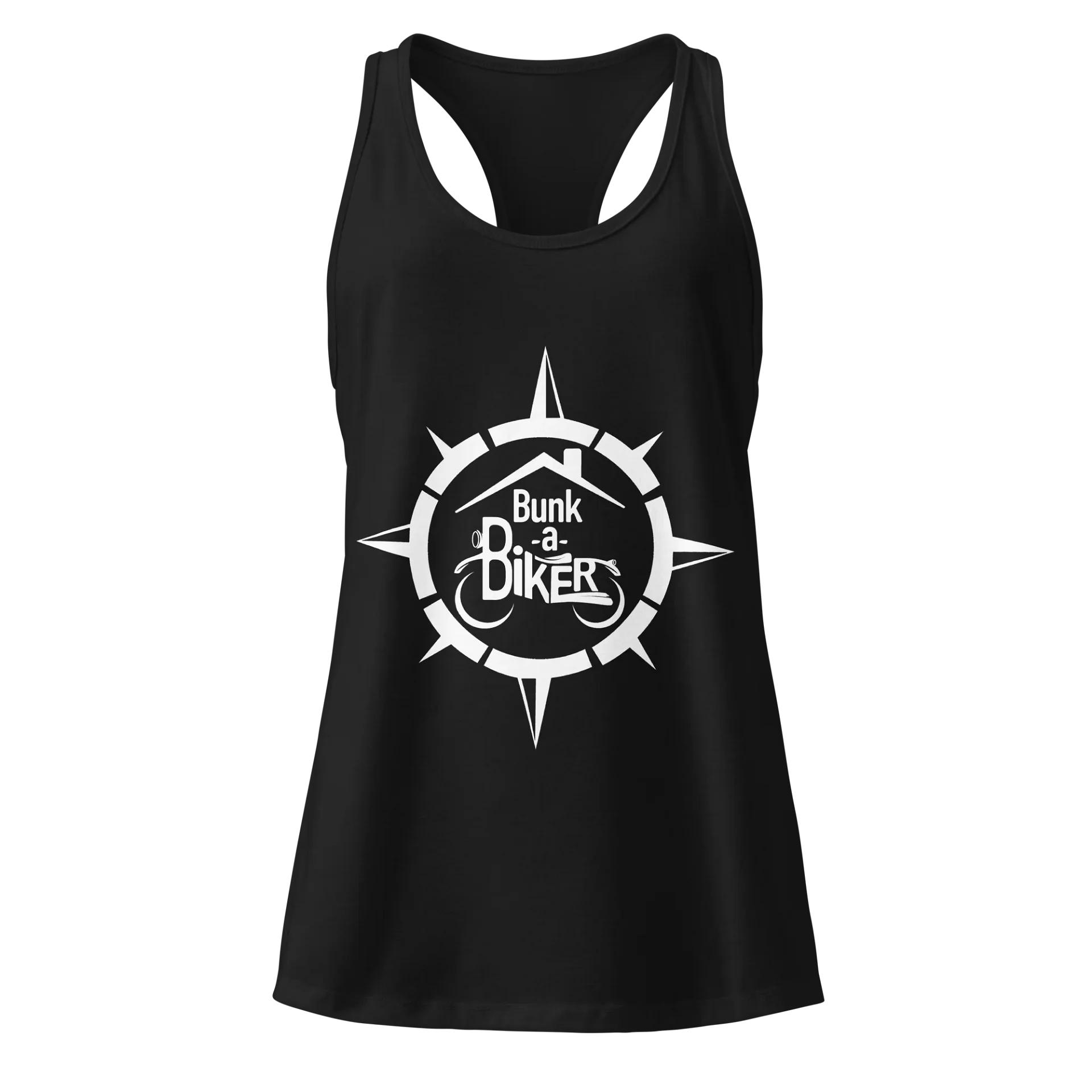 BaB Compass Women's Tank - White Logo
