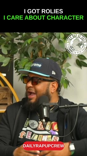 “I got Rolies. I got a whole bunch of s***. I don’t give a f*** about none of that.” ⌚️

He said the quiet part out loud. 👀

...