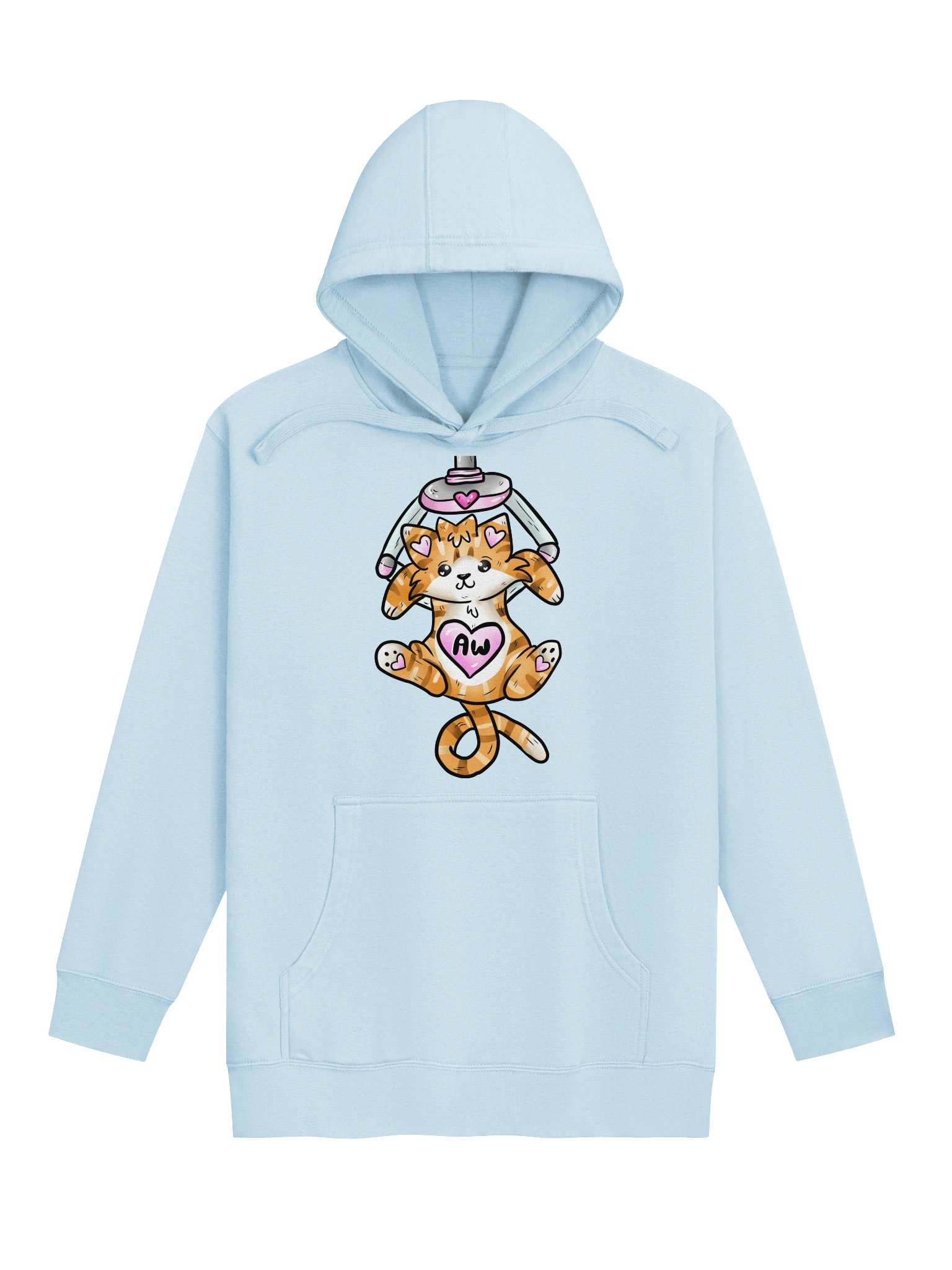 Arcade Warrior Rusty Valentine's Cat Hoodie product image (1)