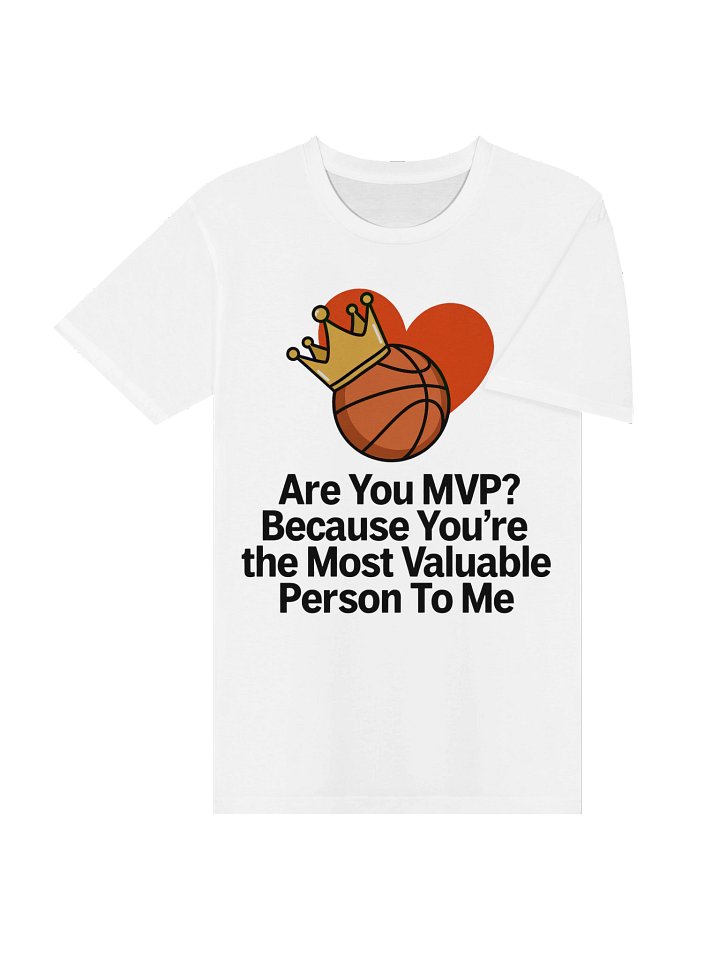 Crowned Heart Basketball Unisex Tee product image (2)