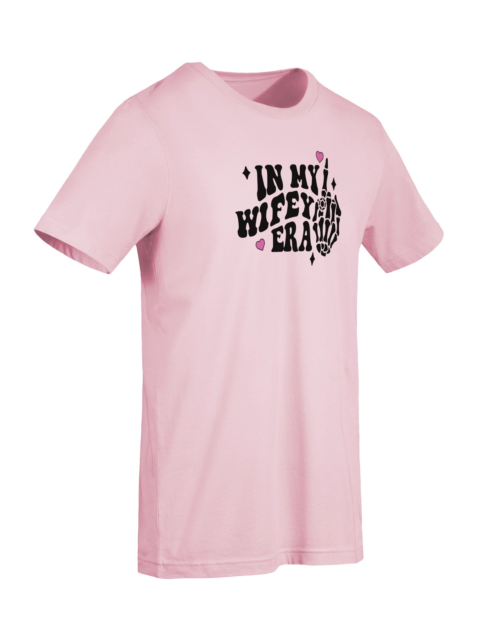 In My Wifey Era T-Shirt | Bride-to-Be Skeleton Hand Tee product image (8)