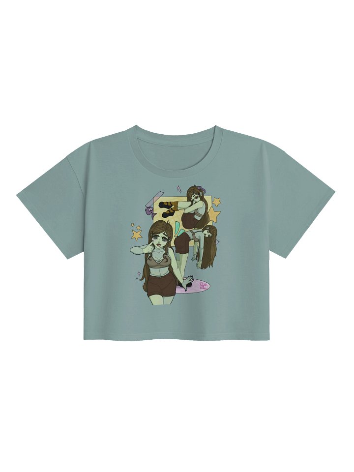 Autumninstitches poses design AS Colour Women's Premium Crop Top by AS Colour product image (1)