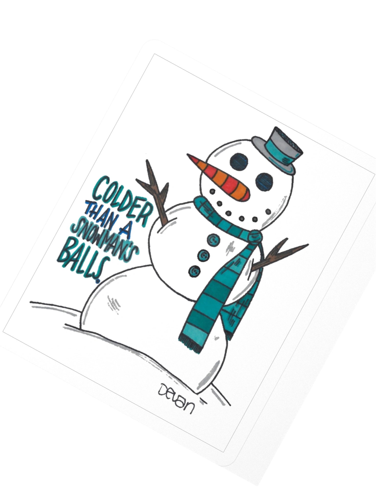 Snow Peeps: Snowballs Sticker product image (2)