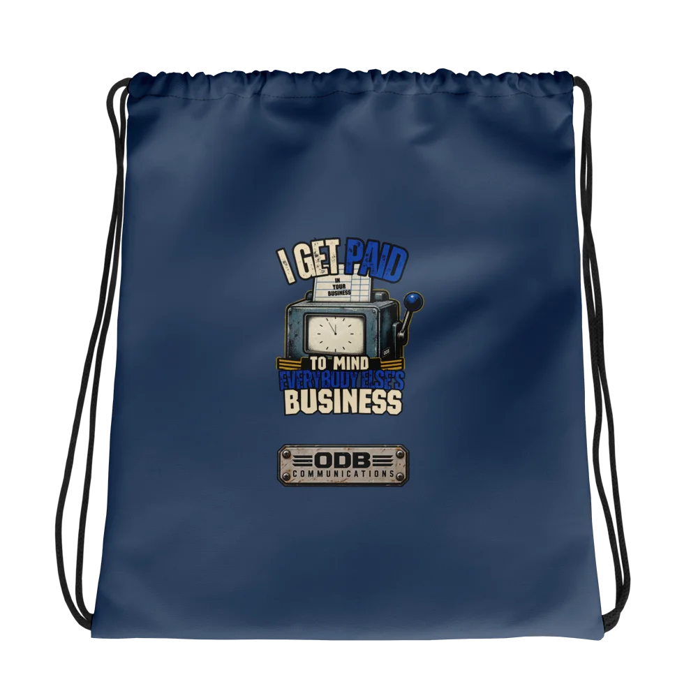 Everybody Else's Business Police Side Canvas Bag product image (1)