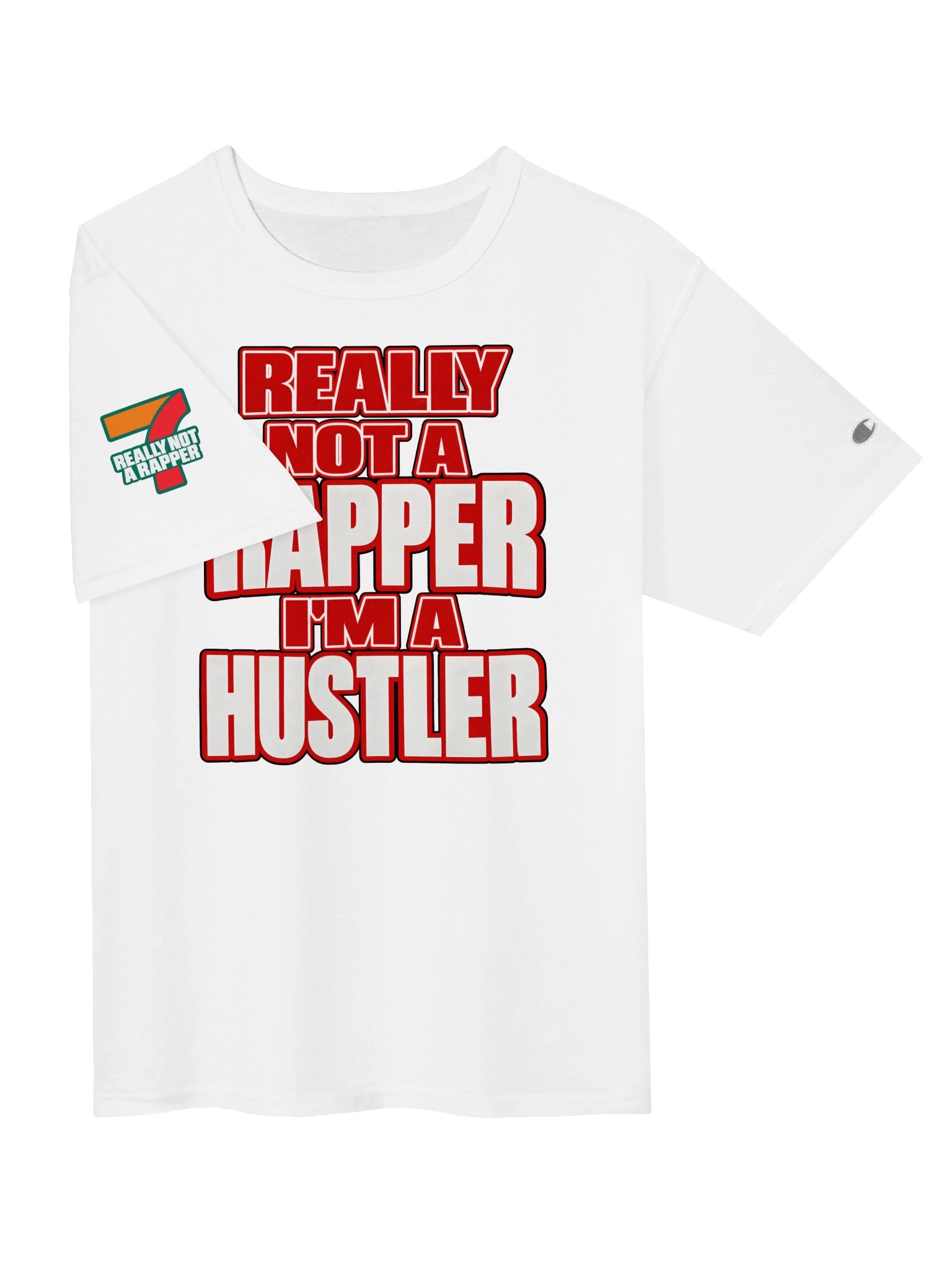 Hustler 925five x Champion Collab RNAR Blk T-Shirt product image (6)