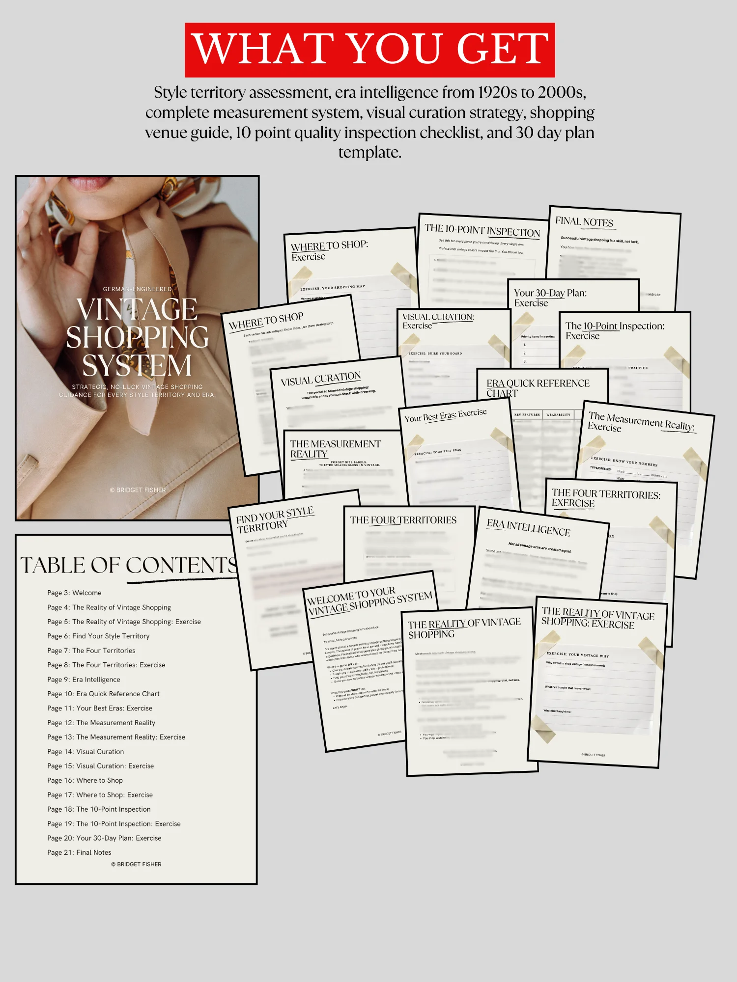 Vintage Shopping System (PDF) product image (2)