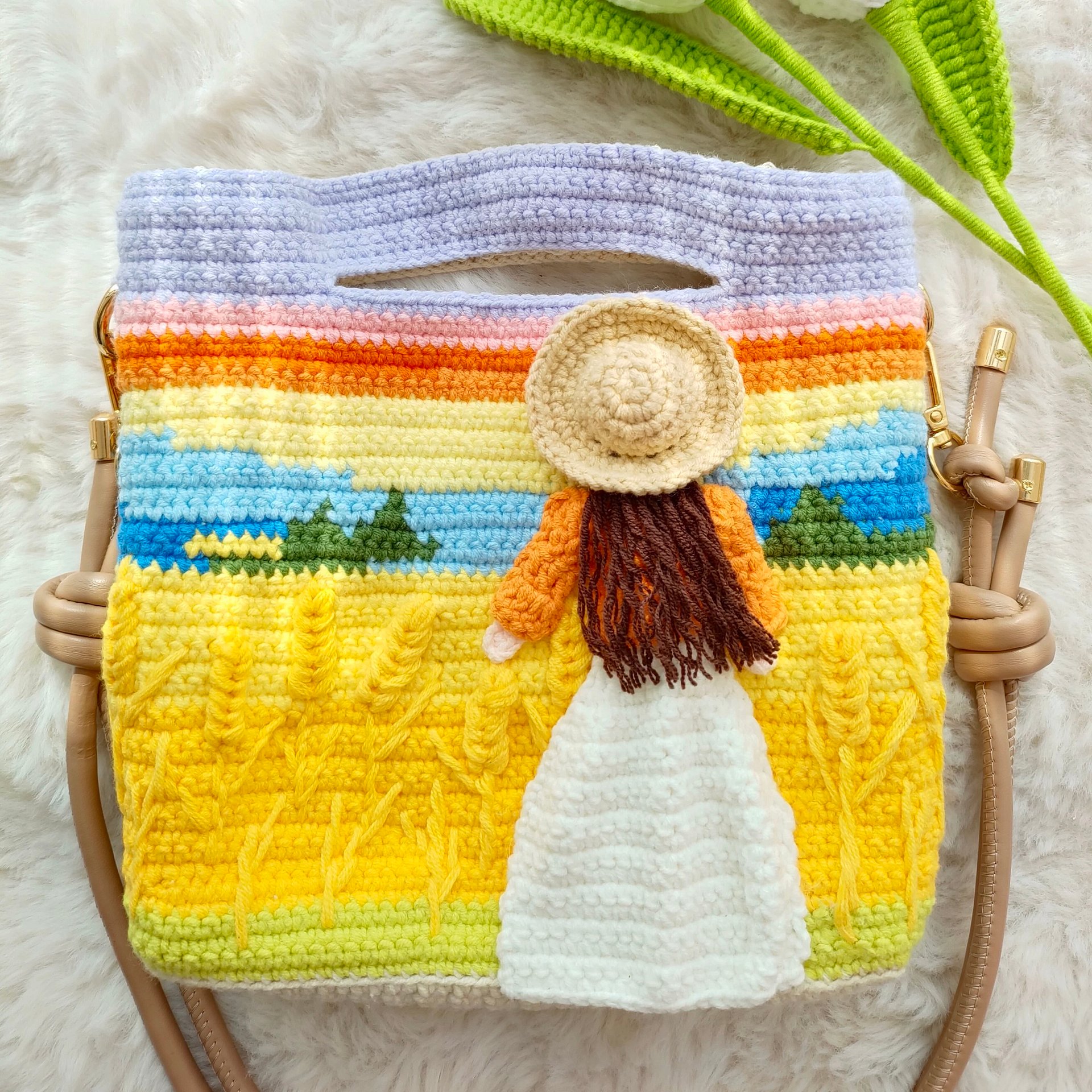 7 Crochet Bag Combinations, PDF pattern download product image (7)