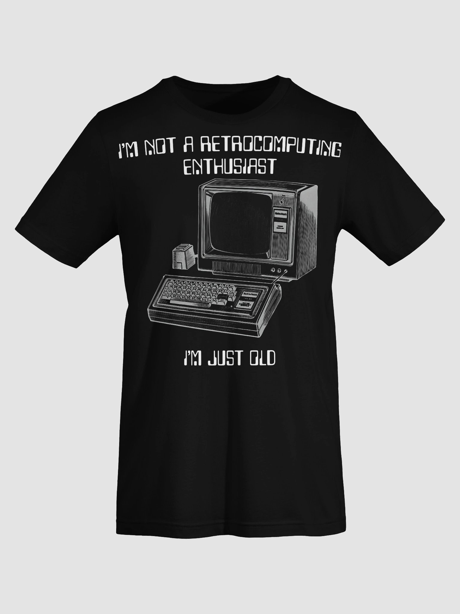Retrocomputing is just computing to me (hacker edition) product image (7)