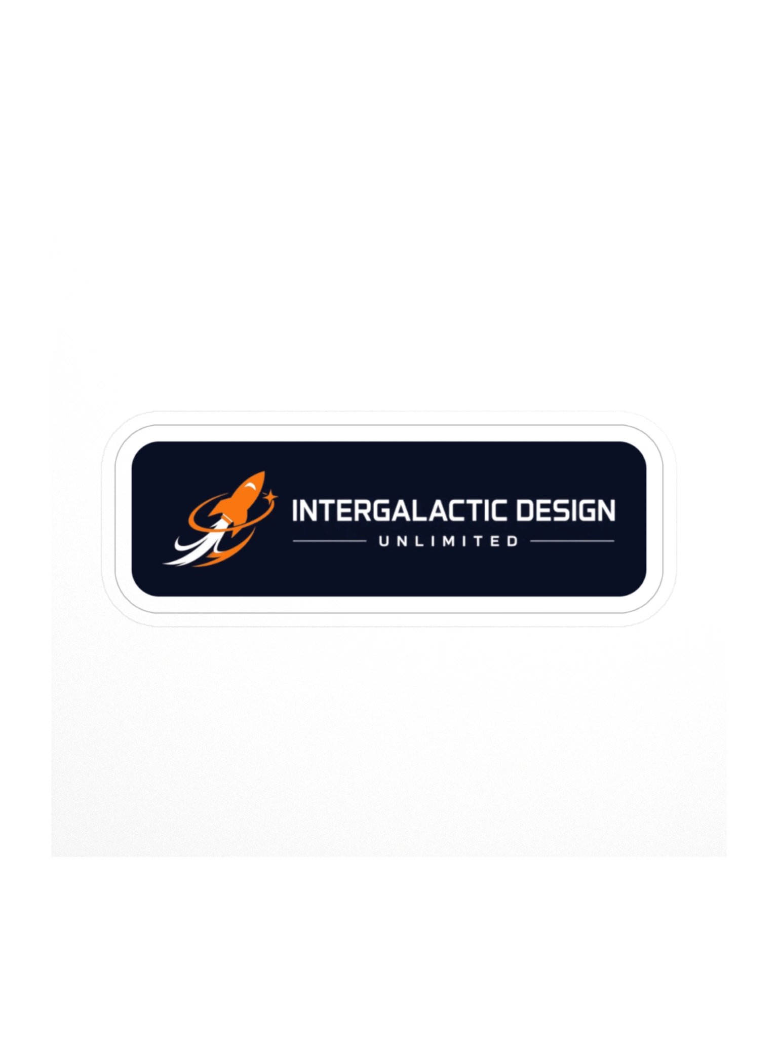 IDU Horizontal Logo Sticker (4 in) product image (1)