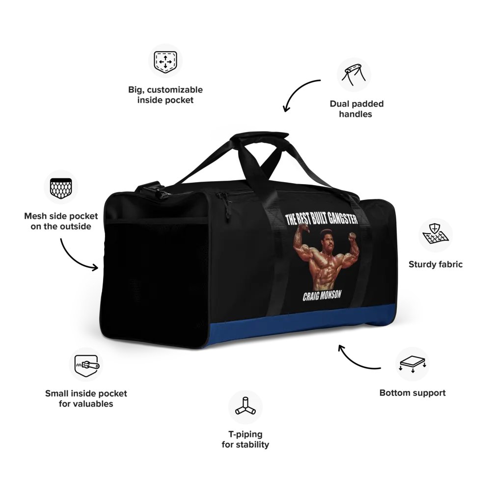 The Best Built Gangster Craig Monson Gym Bag product image (11)