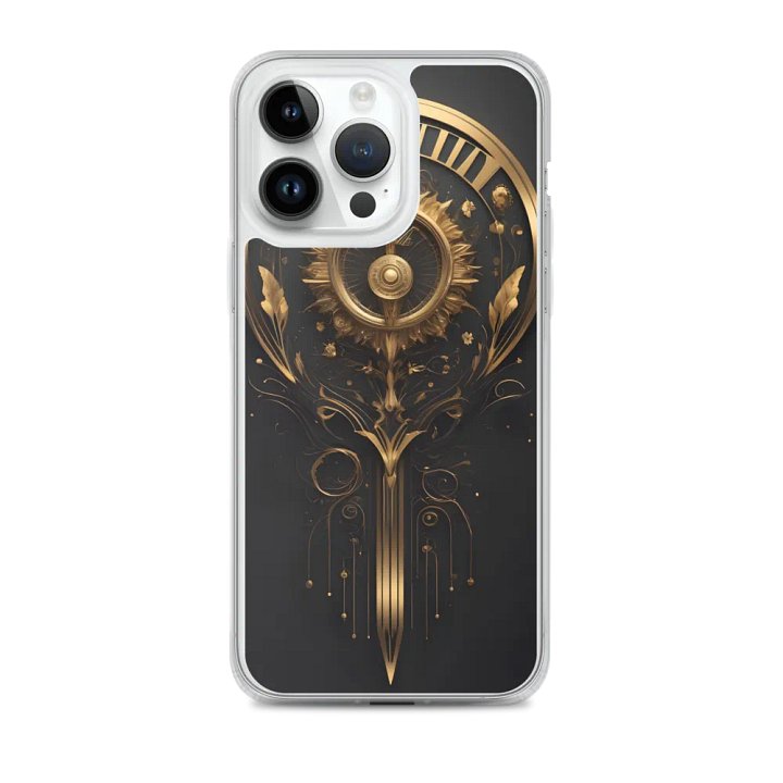 MagSafe® Clear Case for iPhone® – The Golden Blossom product image (2)
