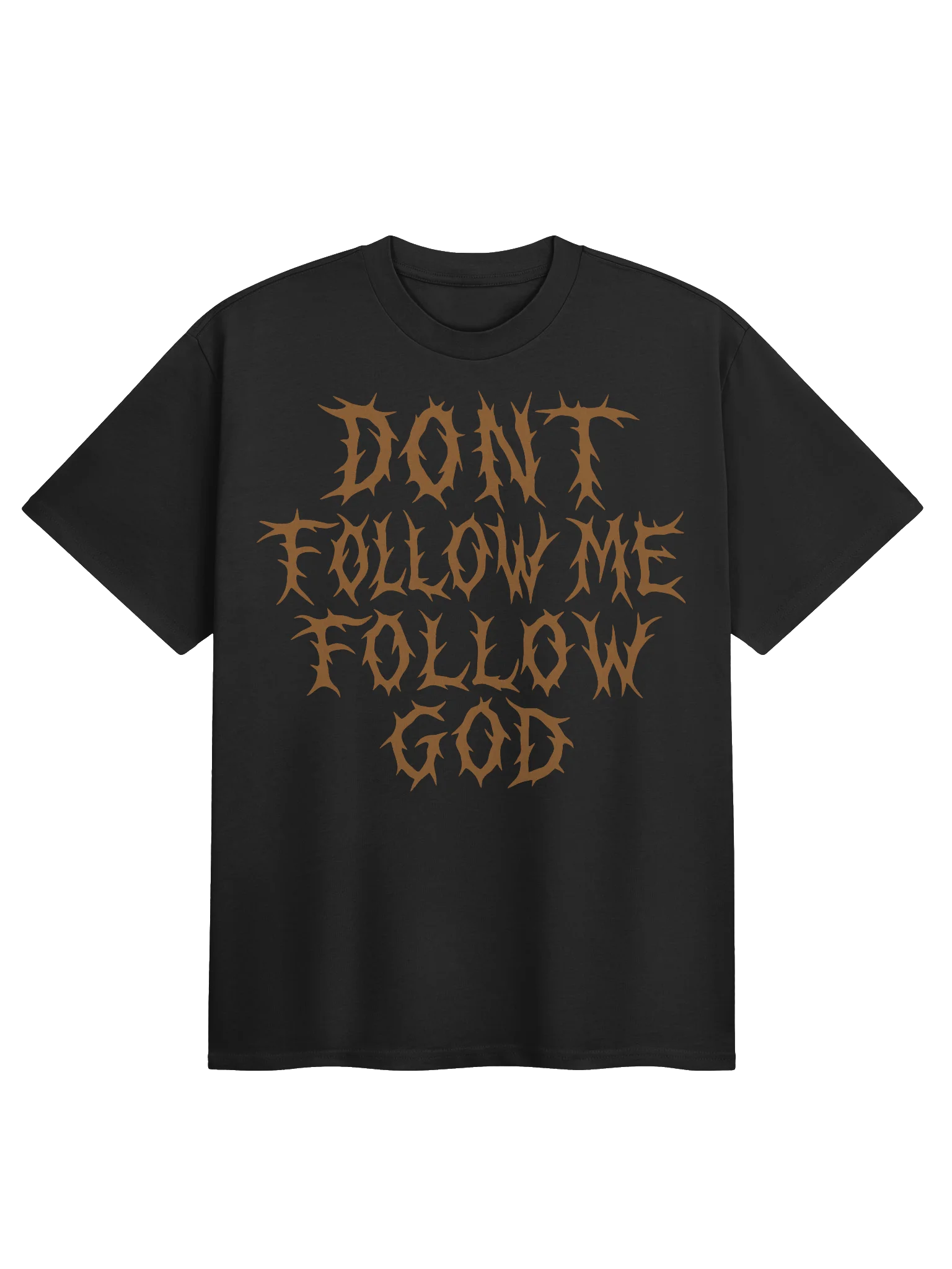 DONT FOLLOW ME OVERSIZE T-SHRIT product image (1)