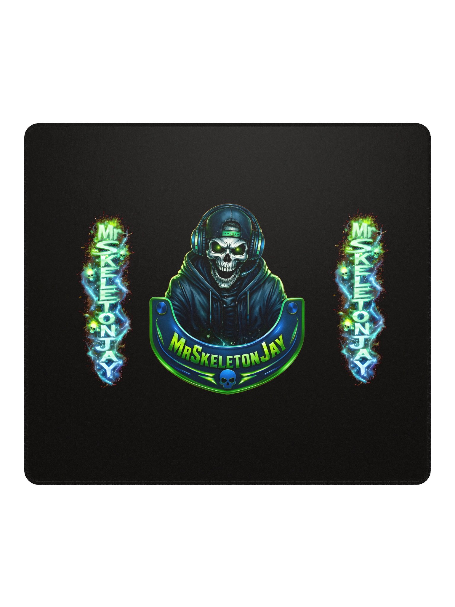 Glowing Skeleton Vibes Mouse Pad product image (2)