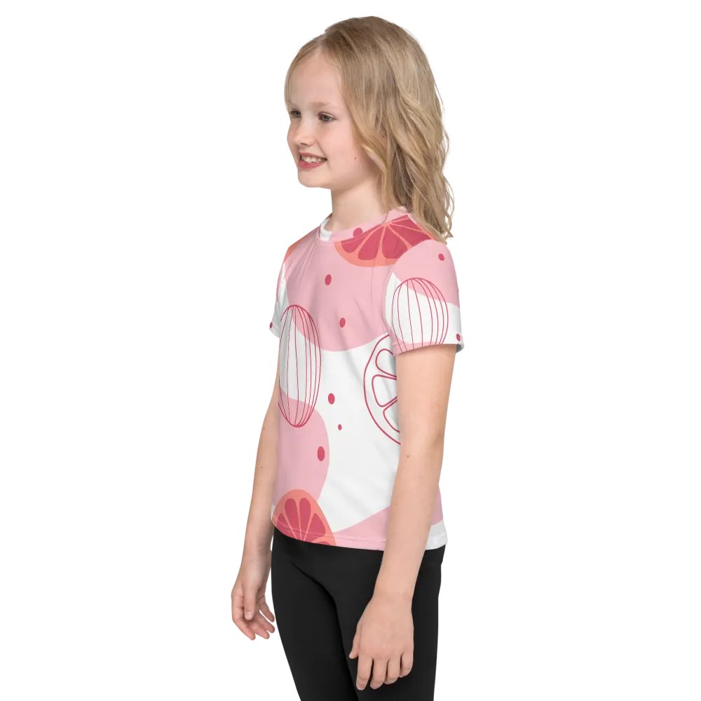 All-Over Print Kids Crew Neck T-Shirt product image (3)