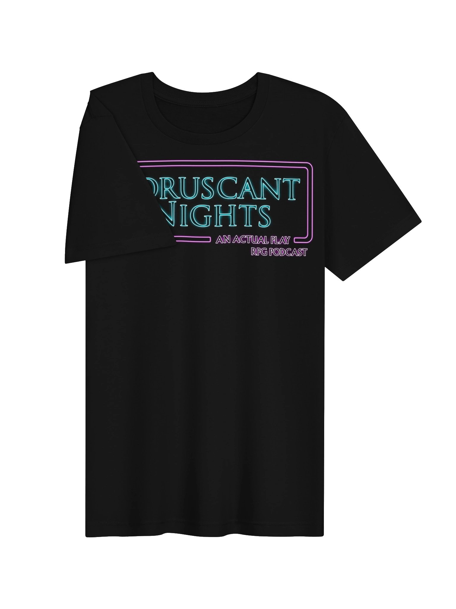 Coruscant Nights – Neon Logo Tee product image (3)