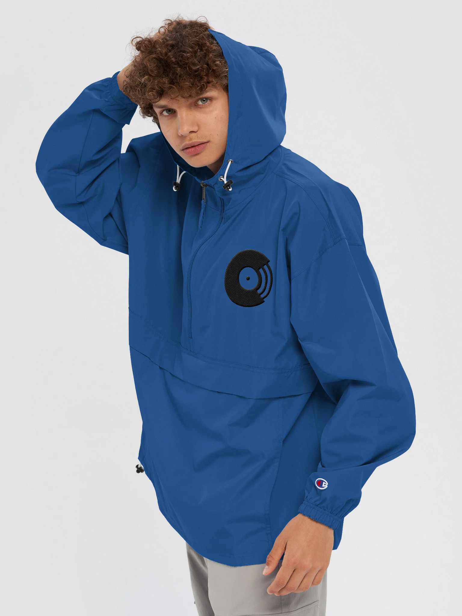 Crucial Tracks Logo Champion Packable Jacket product image (29)