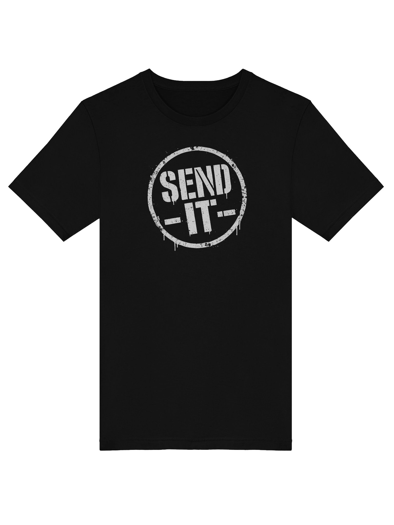 SEND IT Stencil Tee (white) product image (5)