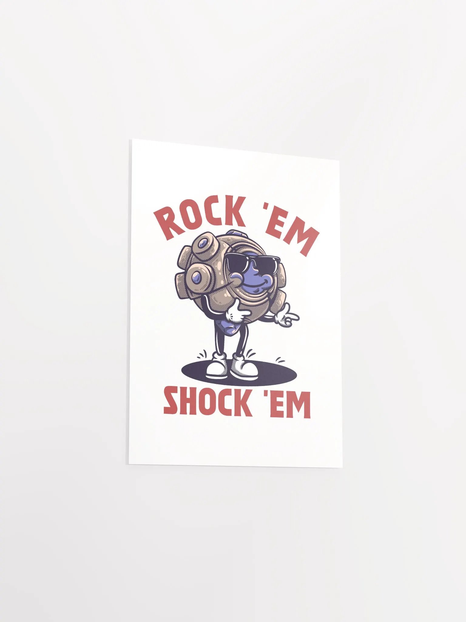 Rock 'Em & Shock 'Em Matte Poster product image (21)