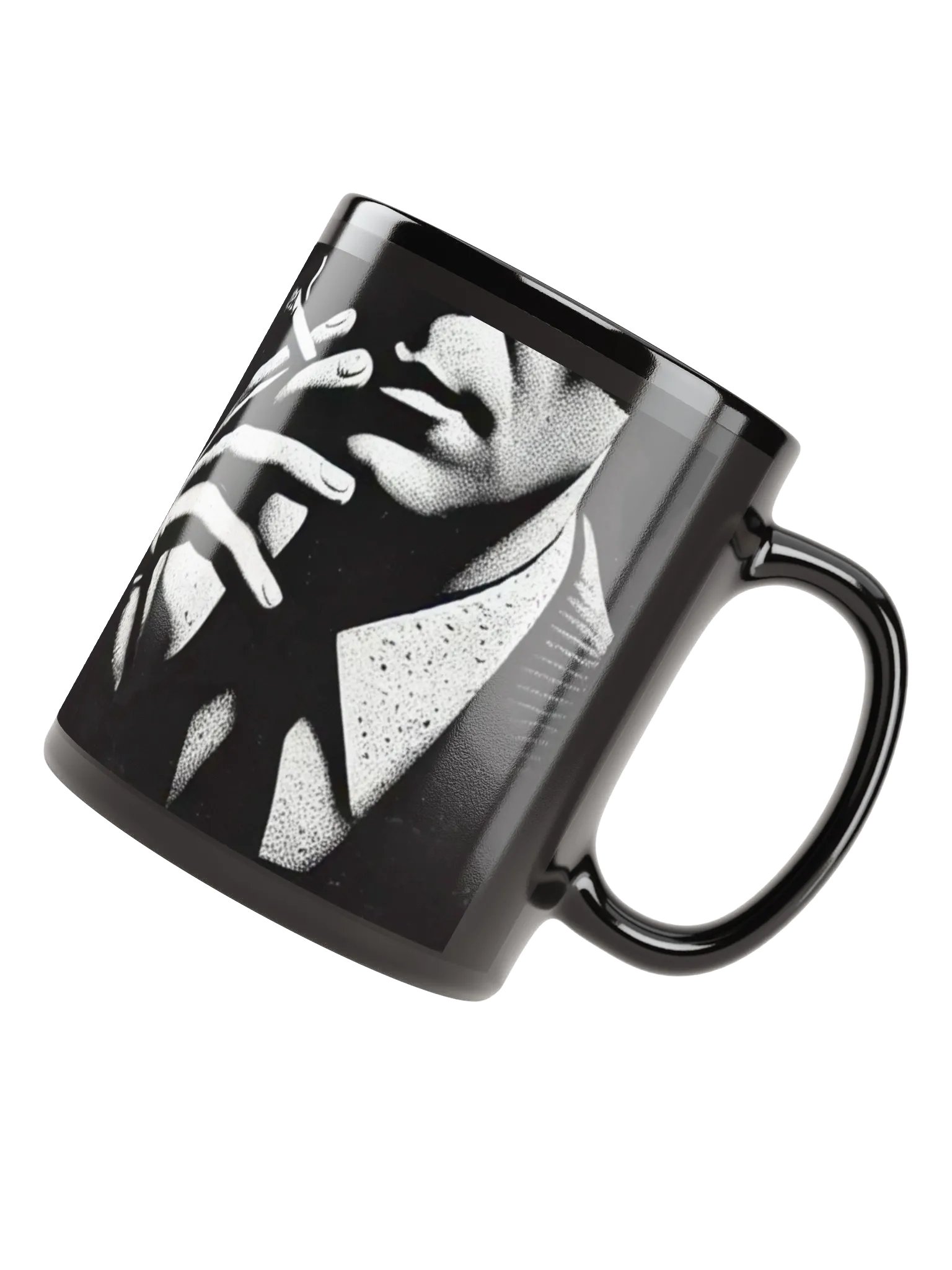 Noir - "Some Faces Are Better Left in Shadow" Mug product image (4)