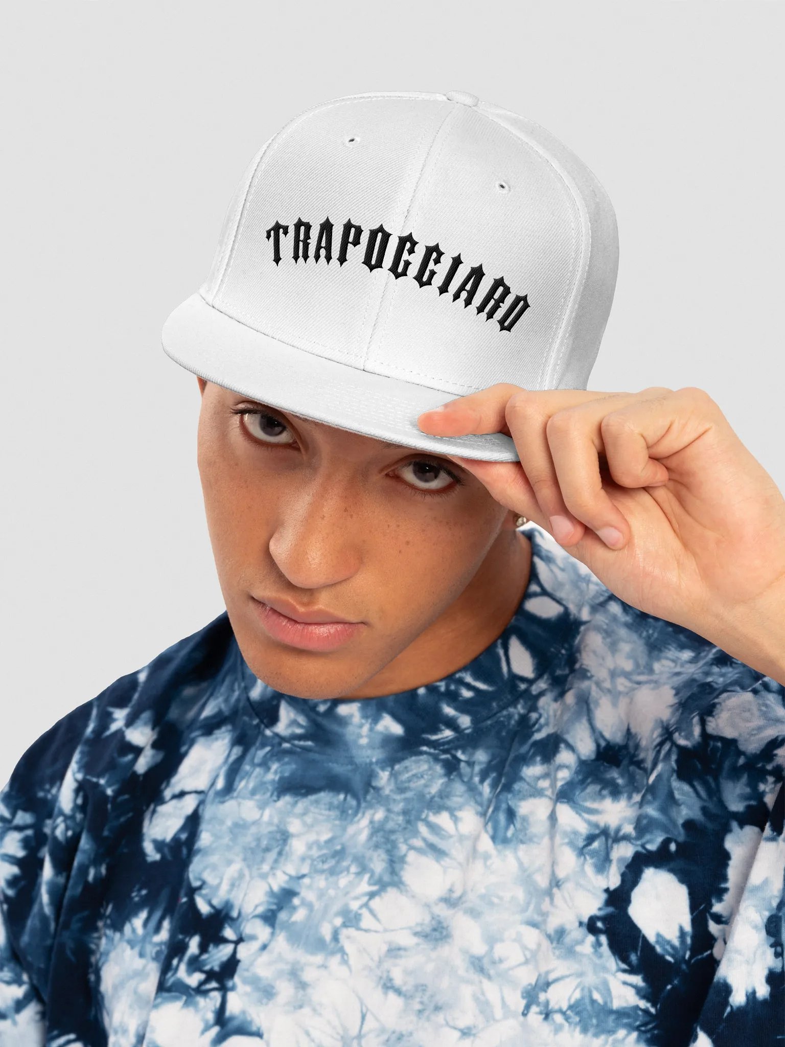 TRAPOGGIARO snapback white product image (5)