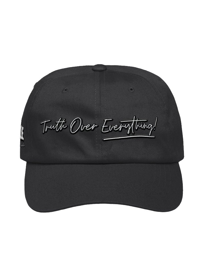 Truth Over Everything Classic Cap – Clean Stitch w/ “No Cap” Back Detail product image (5)