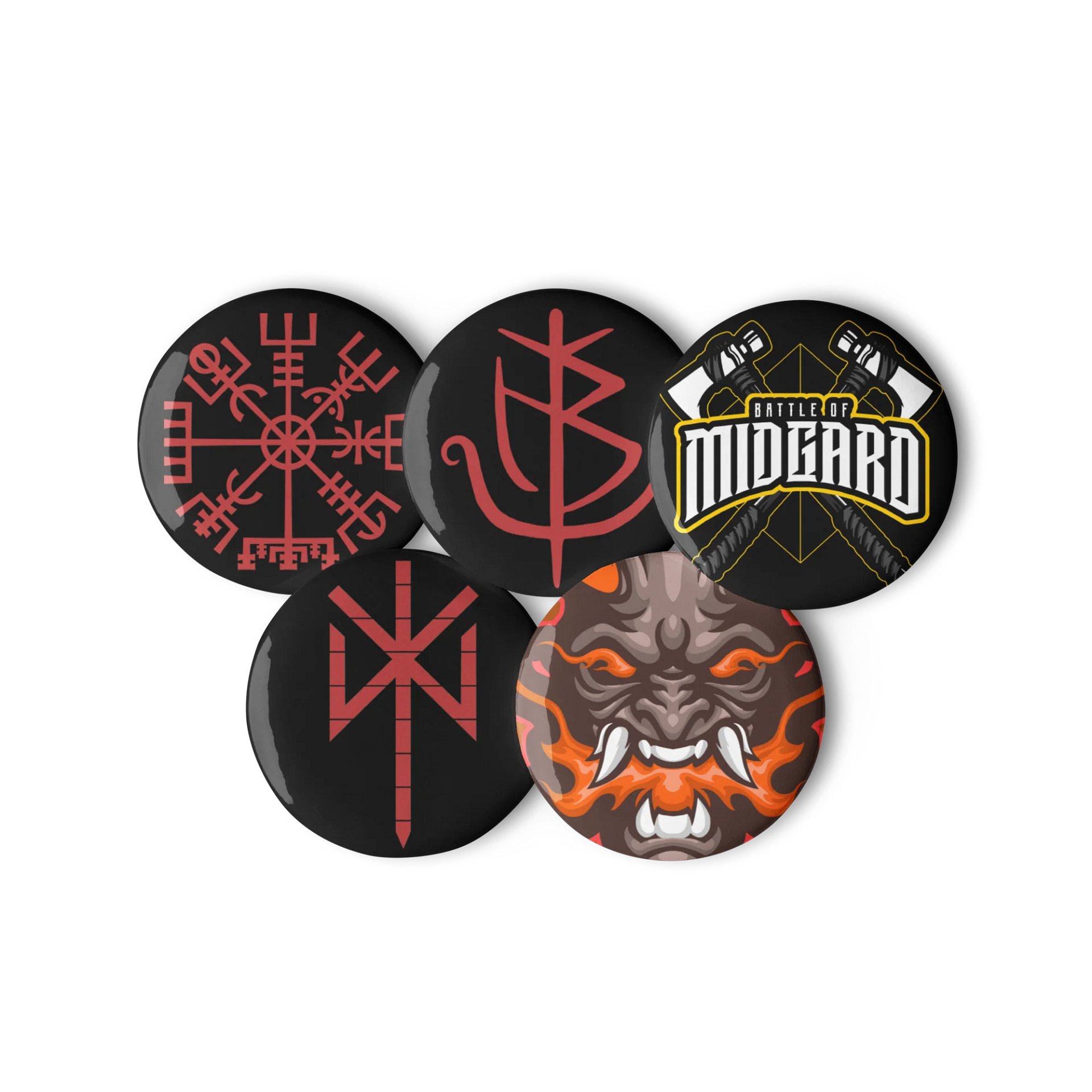 MUSPELHEIM FIRE GIANTS BADGE SET product image (3)