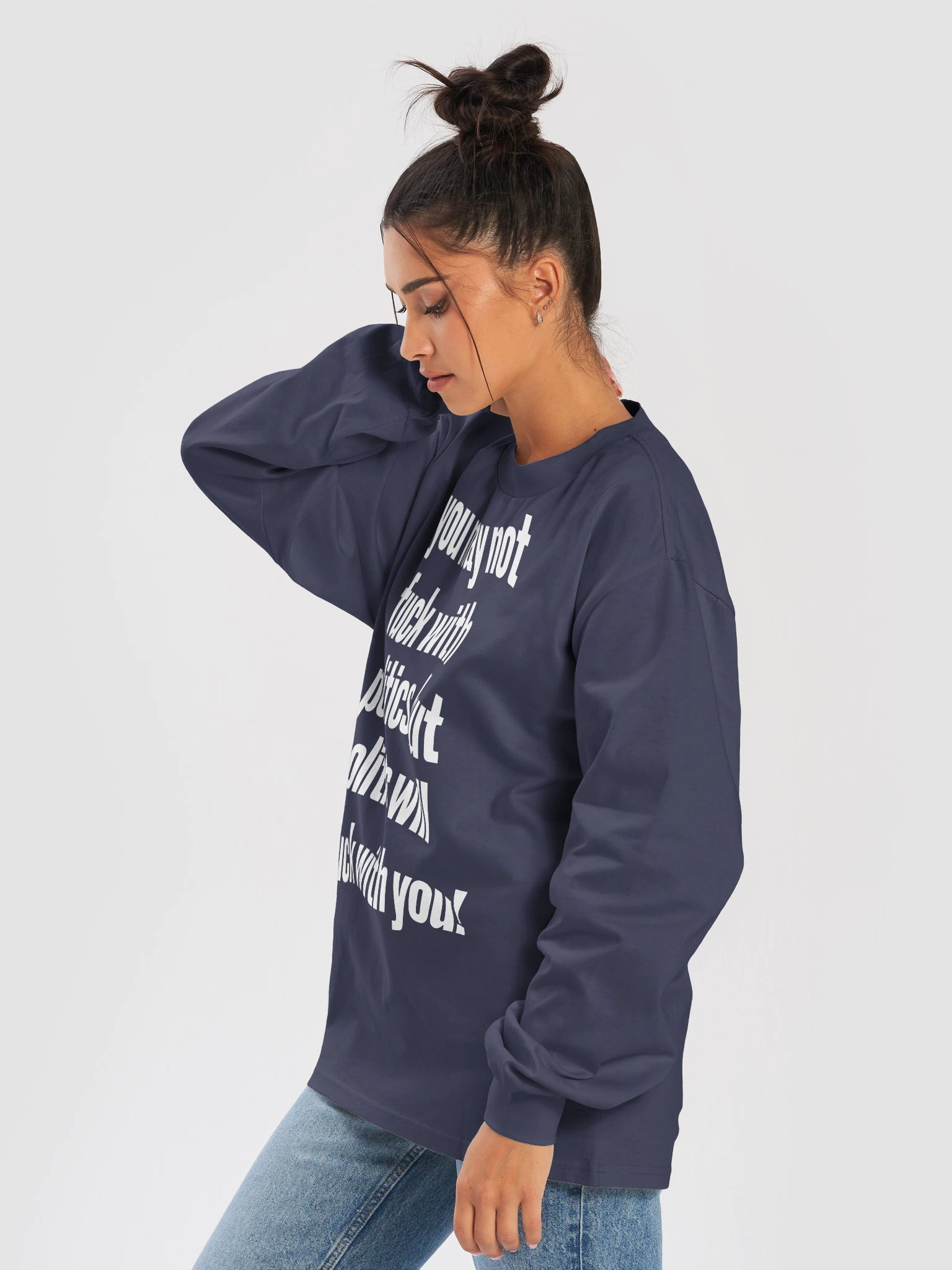 Fuck with Politics - BB x ASC Long Sleeve Tee product image (4)