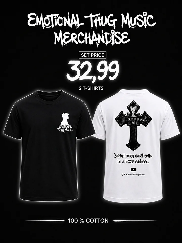 2 EXODUS 1831 Emotional thug music T-SHIRT'S product image (1)