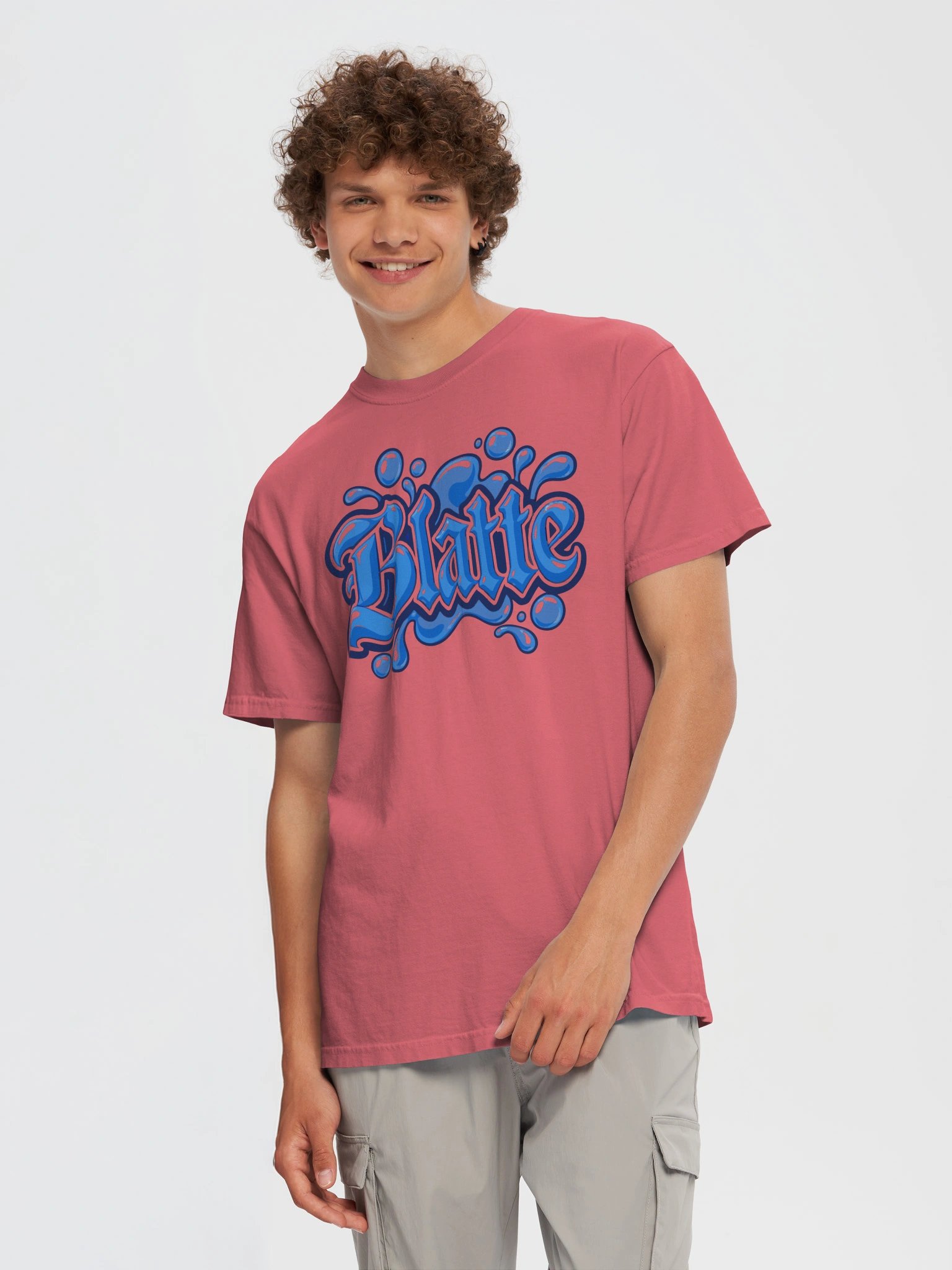 Blatte — Blue Bubble T-shirt product image (5)