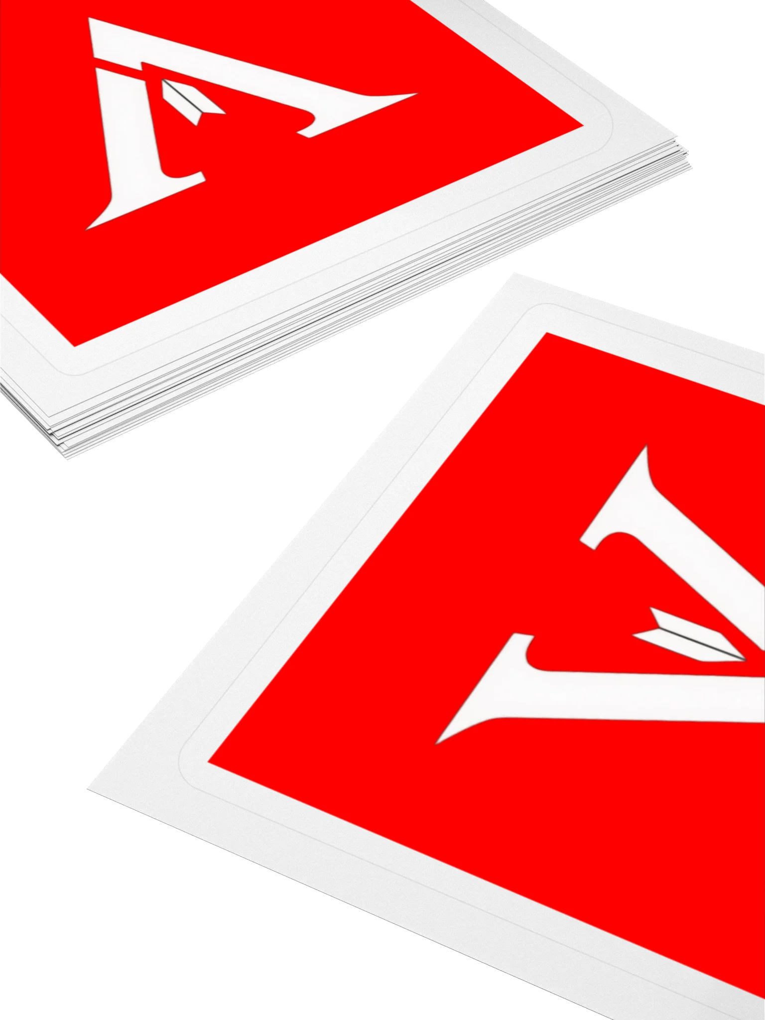 Vibrant V Arrow Stickers product image (11)