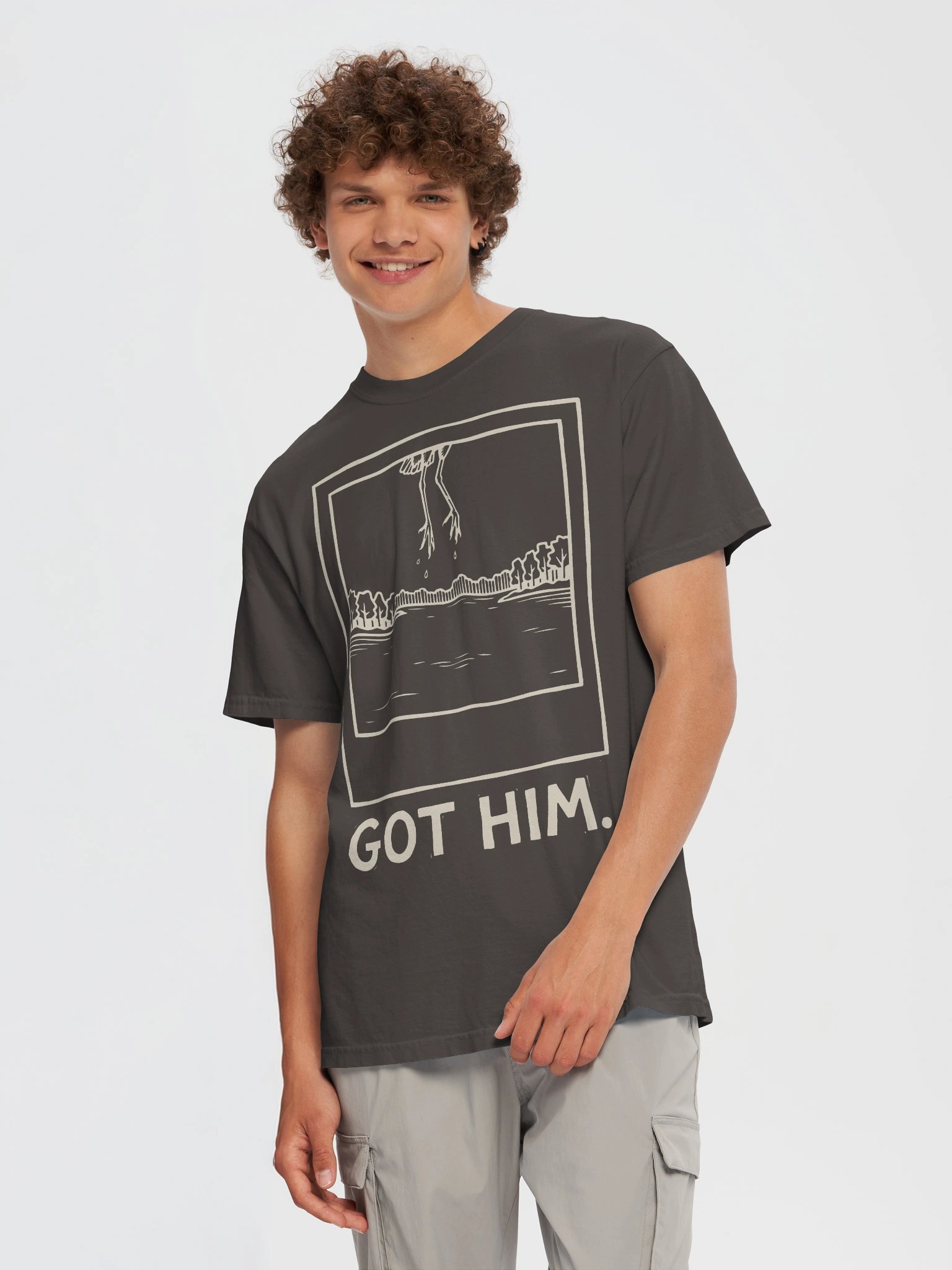 Got Him. Heron Photo Tee product image (9)