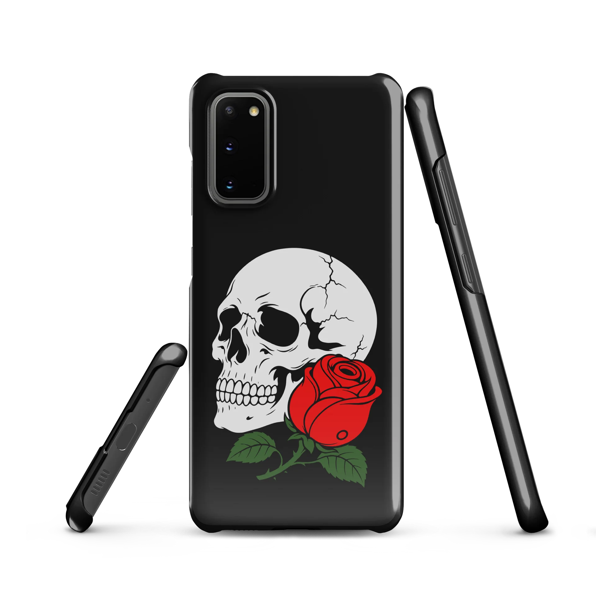 Skull & Rose Phone Snap Case for Samsung product image (1)