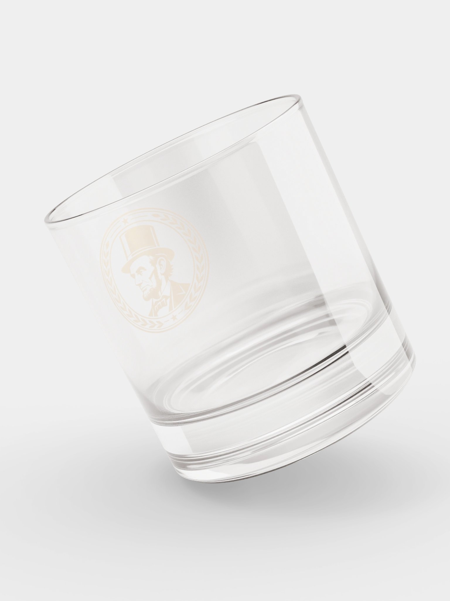 Abraham Lincoln Rocks Glass product image (9)