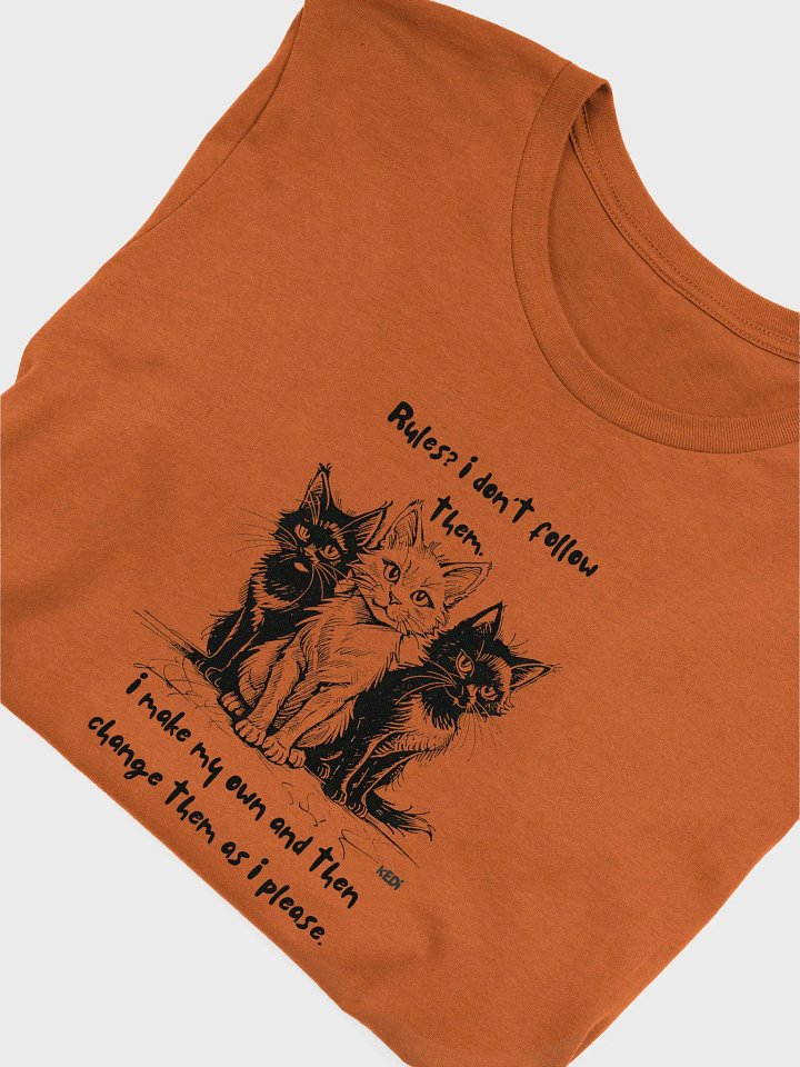 Whiskered Trio - Bella+Canvas Supersoft T-Shirt product image (2)