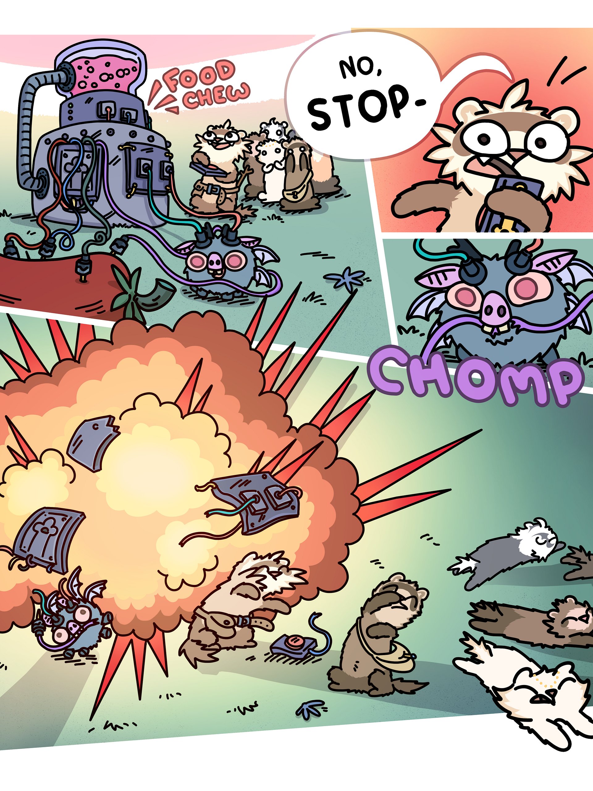 Meems and Feefs 2 : The Council of Ferrets - Hardcover Signed Book product image (4)