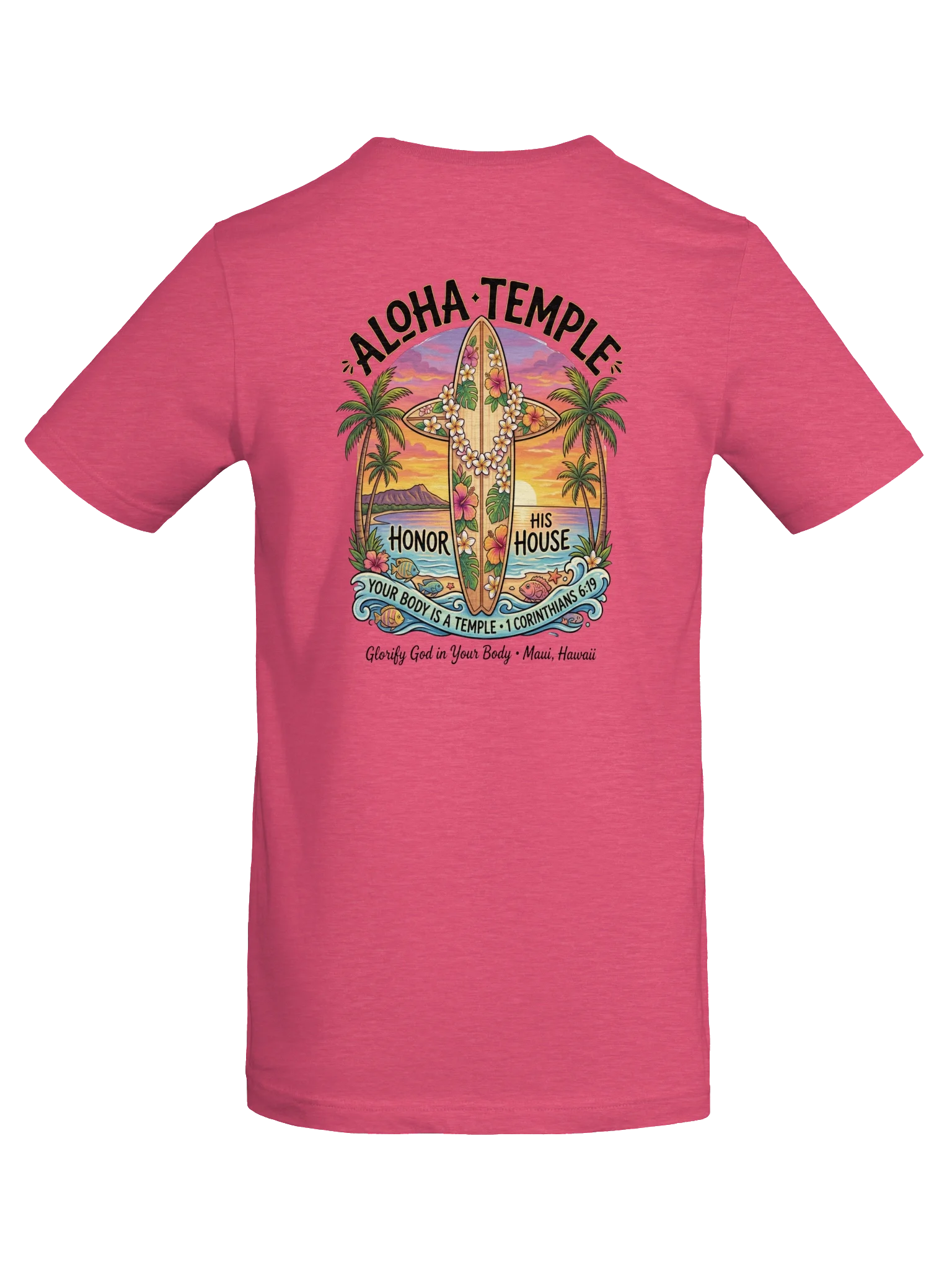 His House Unisex "Aloha Temple" T-Shirt by His House