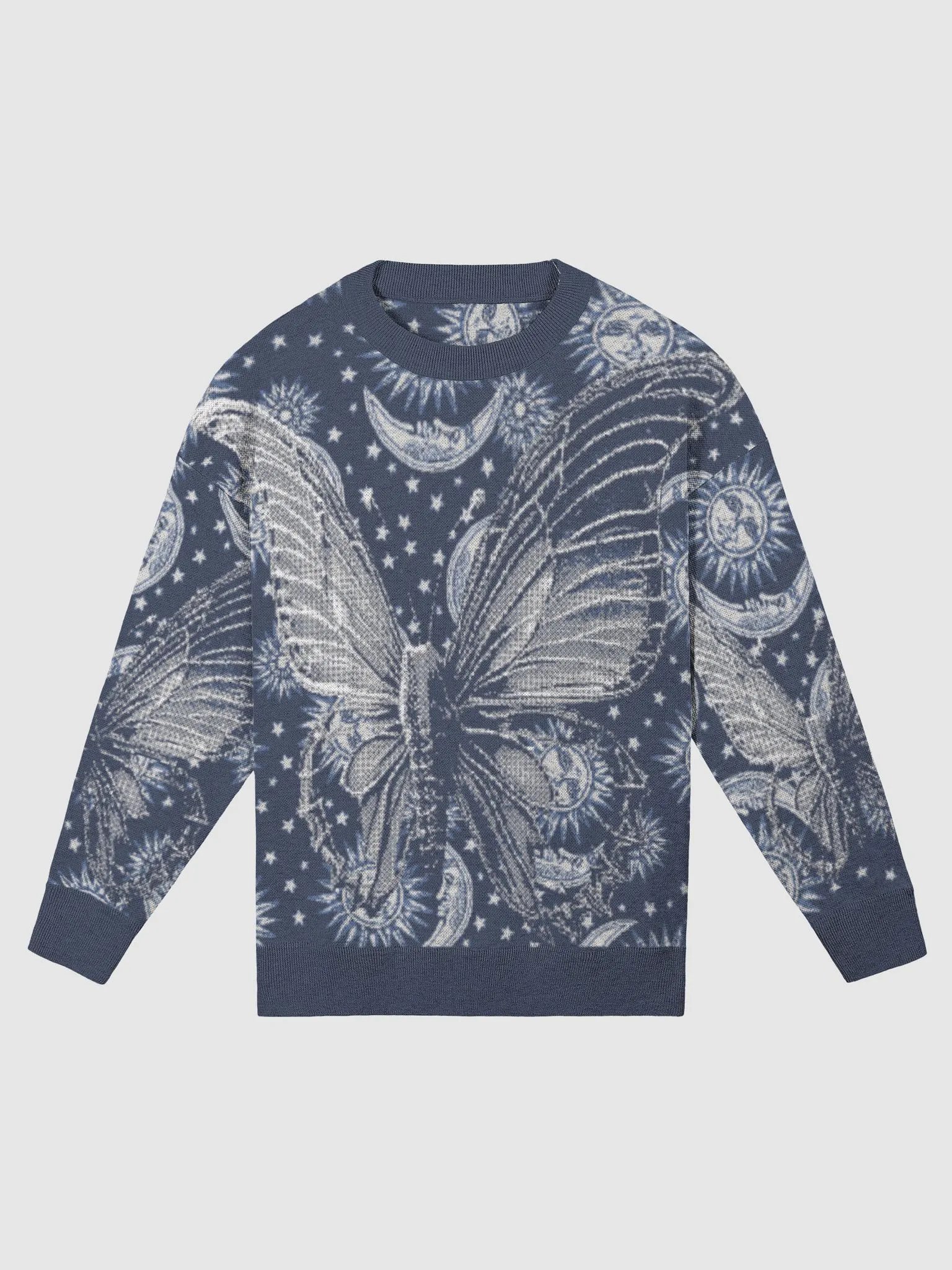 Celestial Butterfly Jacquard Sweater product image (1)