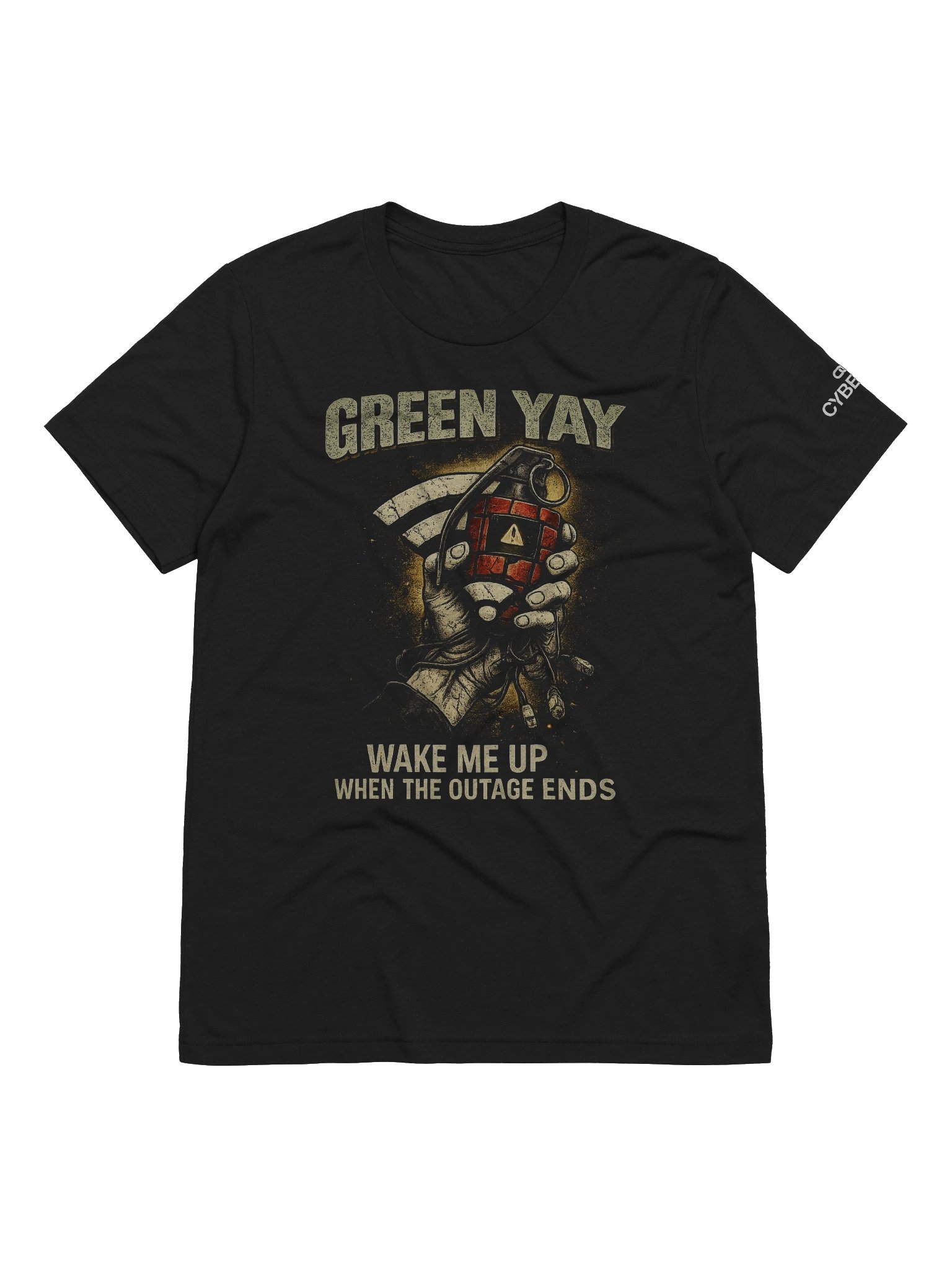 Green Yay Tee product image (1)