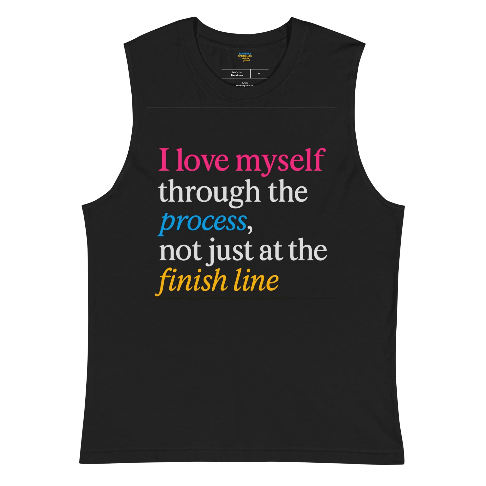 Love Through Process T-Shirt – Mental Health Affirmation Tee Celebrating Growth & Healing product image (2)