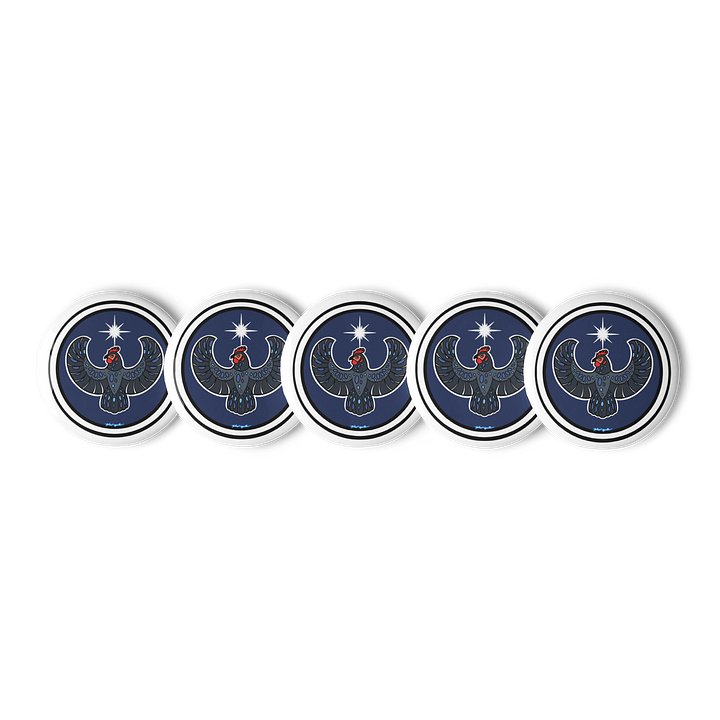 Delaware Blue Hen- Resistance. DE. (5-pack buttons) product image (1)
