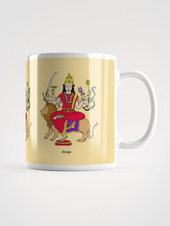 Goddess Durga Mug (Golden) product image (1)