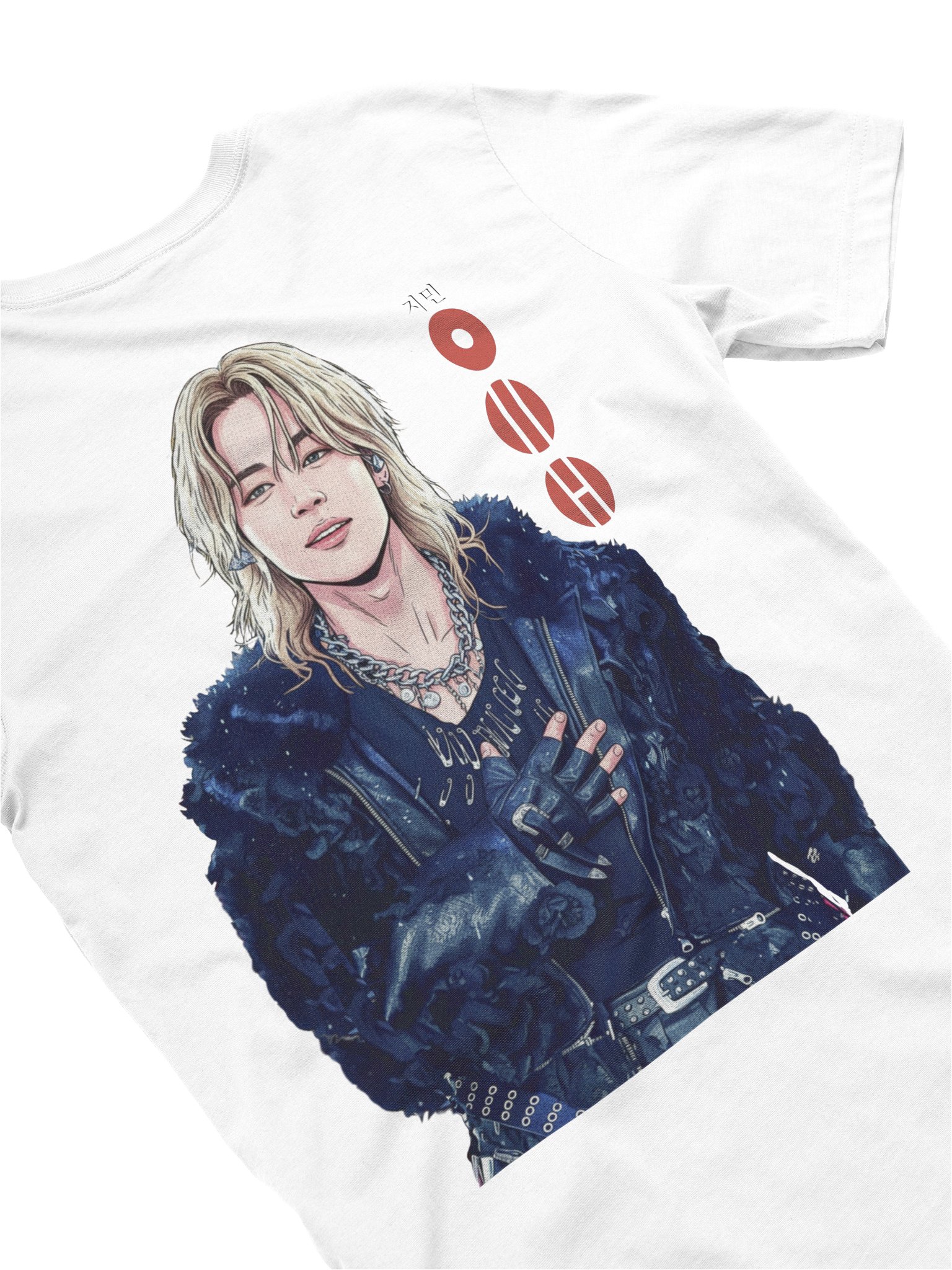 Jimin Dragon Prince Tee (Red) product image (2)