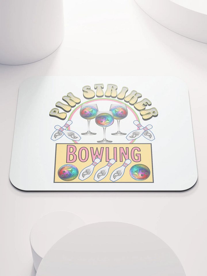 Pin Striker Bowling Mouse Pad product image (1)